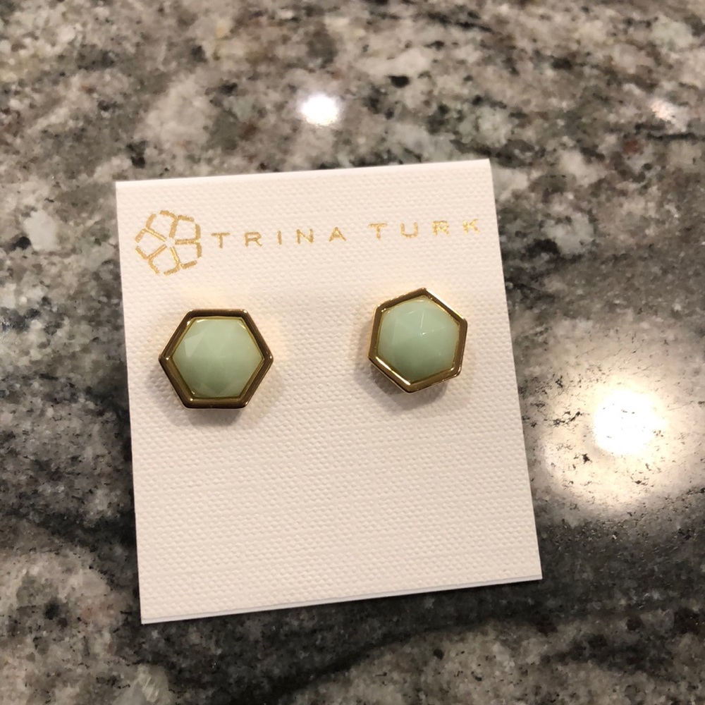 Trina Turk statement studs
